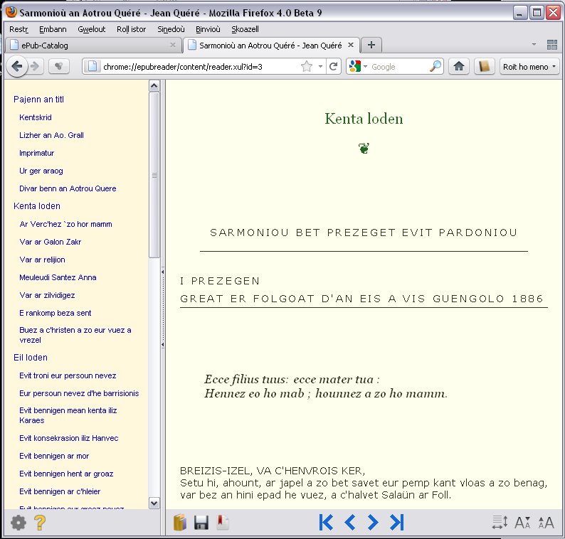 Epub reader Epub reader